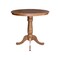 International Concepts Round 36 in Round Top Pedestal Table, 35.1 in Height, Distressed Oak, 36 W, 36 L, 35.1 in H, Wood K42-36RT-6B - alternate 4